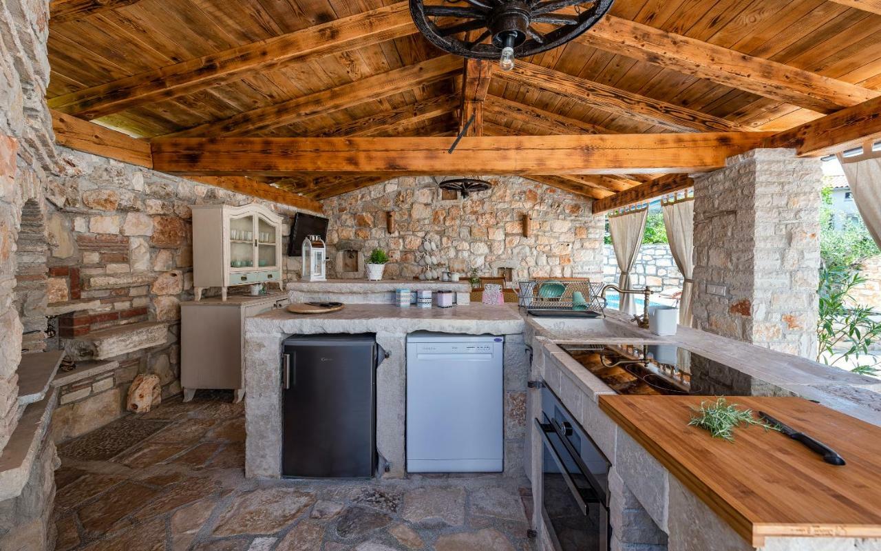 Вилла Casa Di Roccia Marcana Экстерьер фото