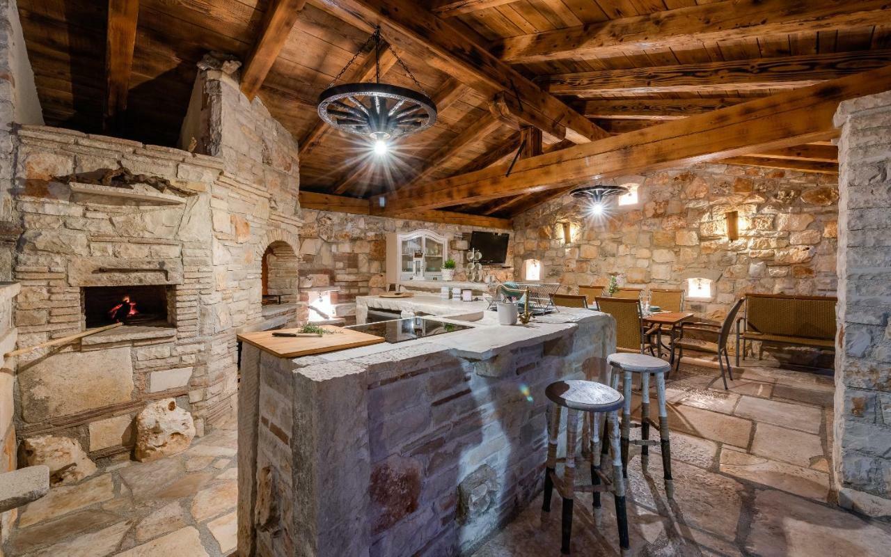 Вилла Casa Di Roccia Marcana Экстерьер фото