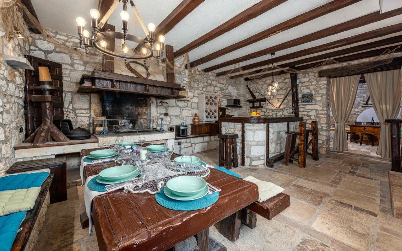 Вилла Casa Di Roccia Marcana Экстерьер фото